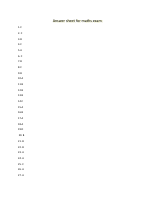 Answer sheet for maths exam.pdf